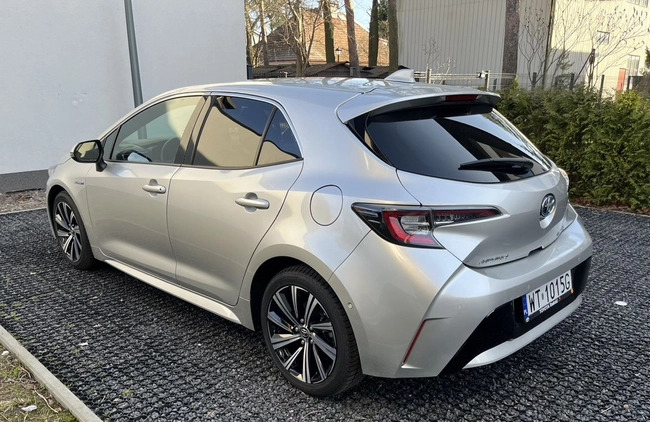 Toyota Corolla cena 79999 przebieg: 45500, rok produkcji 2021 z Ząbki małe 121